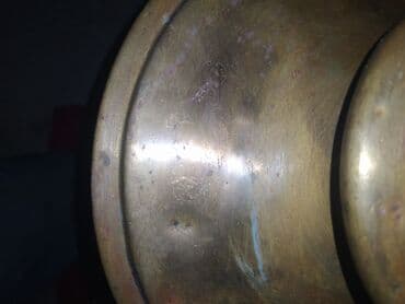 qedim qepikler: Antik mis samovar - Material: döymə mis / bürünc korpus, dekorativ — 6