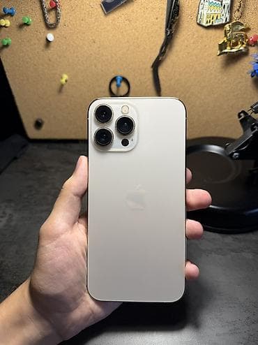 usb: IPhone 13 Pro Max, 128 GB, Matte Gold, Face ID — 1