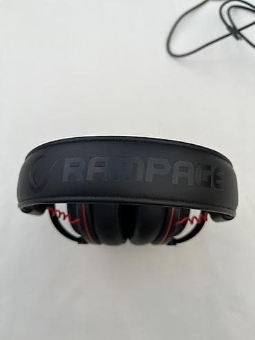 144 hz monitör: Rampage oyun qulaqlığı – 3.5 mm kabel ilə - Marka/model: Rampage — 2