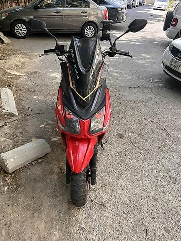 moped model: Satılır: Skuter freedom fet 49 - Rəng: Qırmızı-qara, aqressiv — 3