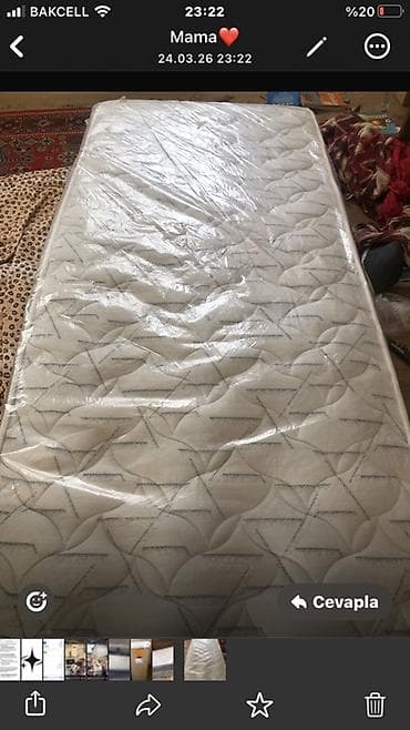 bambuk dosek: Ortopedik matras, Bir nəfərlik — 3