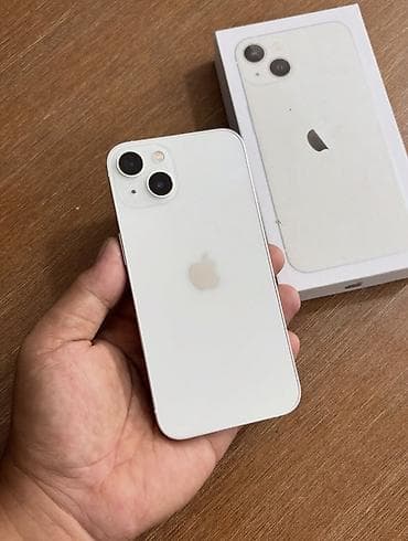 IPhone 13, 128 GB, Ağ, Zəmanət, Kredit, Simsiz şarj lalafo.az -da IPhone 13, 128 GB, Ağ, Zəmanət, Kredit, Simsiz şarj