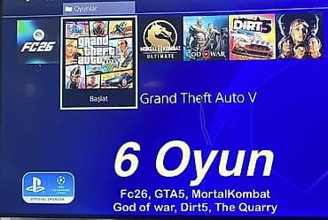 gta azerbaycan: PlayStation 4 PRO 1TB 🚀 (ONLİNE) 1 PULTDUR 2 ci pult yoxdur 2 dənə — 2