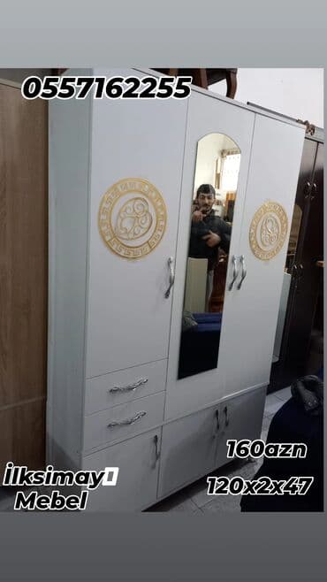 dərin boşqab: Yeni, Açılan, 3 qapılı Düz dolab, Azərbaycan — 3