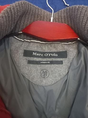 Pencəklər: Marc O’Polo qadın qış gödəkçəsi - Rəng: tünd narıncı/qırmızı - Model — 3