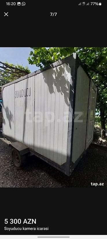 Soyuducu avadanlığı: Soyuducu kamera (daşınan konteyner tipli) - Panel tipli izolyasiyalı — 3