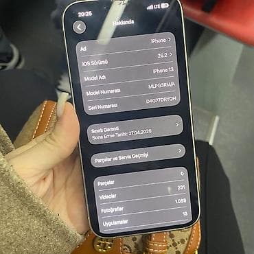 redmi not 9 ekran: IPhone 13, 128 GB, Ağ — 6