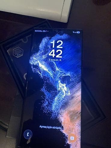 s22 256: Samsung Galaxy S22 Ultra, 256 GB, rəng - Qara, Sensor, Barmaq izi, Simsiz şarj — 2
