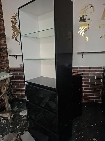 vitrin ref: Şüşəli dolab vitrini, İşlənmiş, Ünvandan götürmə — 1