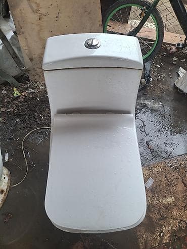 Sərfəli su qənaəti sistemli tualet kompaktı - Tip: Döşəməyə