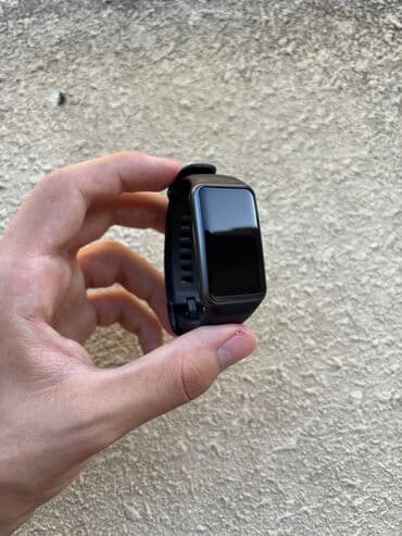 huawei 9: İşlənmiş, Smart saat, Huawei, Sensor ekran, rəng - Qara — 1