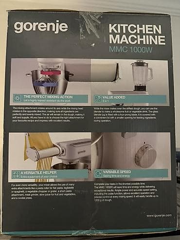 Blenderlər: Mətbəx kombaynı Gorenje — 2