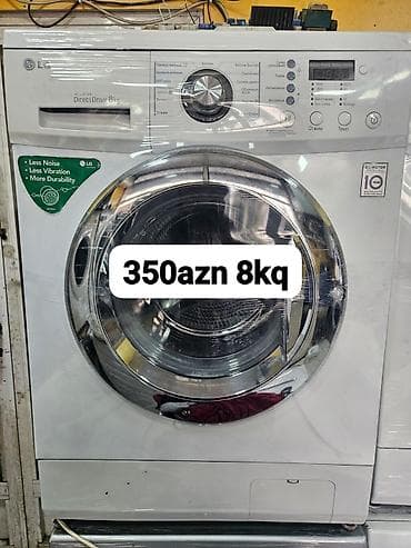 televizor 127 cm: Paltaryuyan maşın LG, 8 kq, Avtomat, Qurutmasız, Kredit yoxdur — 1