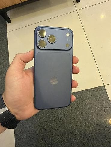 iphone x max: IPhone 17 Pro Max, 256 GB, Mavi, Zəmanət — 5