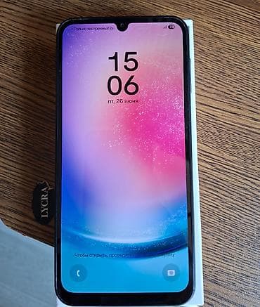philips xenium 9@9d: Samsung Galaxy A24 4G, 128 GB, rəng - Qara, Sensor, Barmaq izi, İki sim kartlı — 6