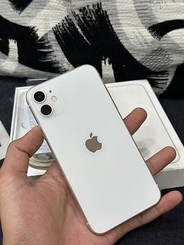 planşet ayfon: IPhone 11, 128 GB, Ağ, Zəmanət, Face ID, Sənədlərlə — 1