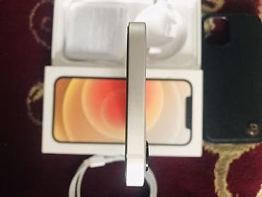 12 volt: IPhone 12, 64 GB, White Titanium — 5