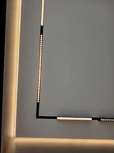 mini projektor: Led Çılçıraq, 1 lampa, Metal — 5