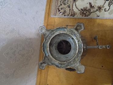 miss samovar: Kömür/sobada yandırılan klassik metal samovar - Material: qalın metal — 2