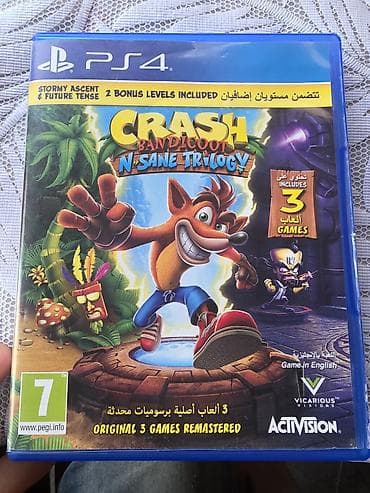 game world: PS4 oyunu: Crash Bandicoot N. Sane Trilogy Məzmun: - 3 remaster — 1