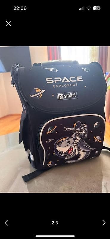 mekteb canta: Uşaq məktəb çantası – Smart “Space Explorers” - Brend: Smart - — 4