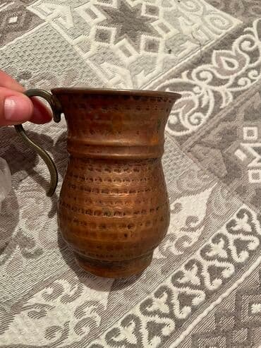 eşşək sudu satılır: Fincanlar, rəng - Bej, 1 əd — 2