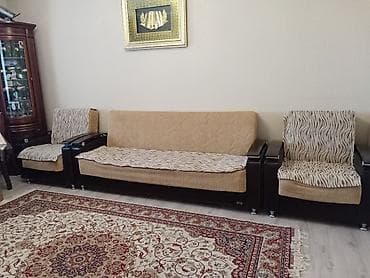 klassik divanlar: İşlənmiş, Di̇van-kravat, 2 kreslo, Bazalı, Açılan — 7