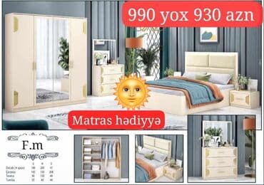 İkinəfərlik çarpayı, Dolab, Termo, 2 tumba, Yeni lalafo.az -da İkinəfərlik çarpayı, Dolab, Termo, 2 tumba, Yeni