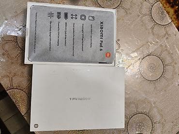 rimalikan tablet: Xiaomi Pad 6 planşet 8 ram 256 yaddas 144 HZ ekran .Fps oyunlari rahat — 6