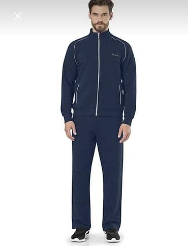 nike şalvar: İdman dəsti, Pierre Cardin, XL, rəng - Göy — 1