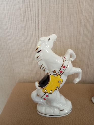 Fiqur, Keramika, rəng - Ağ — 3