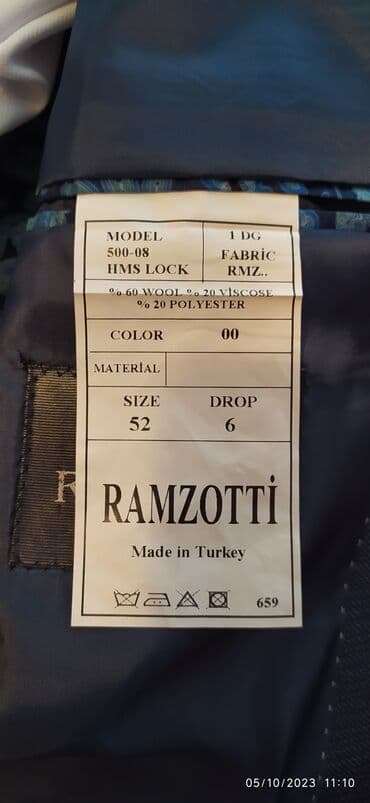 прокат мужских костюмов в баку: 1 defe toyda geyinilib ( beylik kostyum şalvarı olub ) 52 razmer Türk — 3