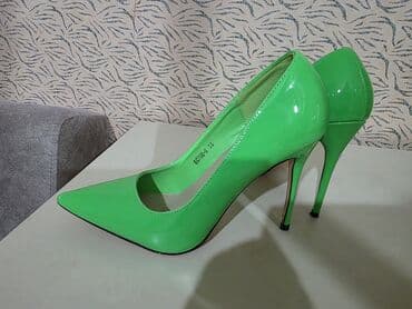 Çəkmələr: Tuflilər, Ölçü: 38, rəng - Yaşıl, Yeni — 4