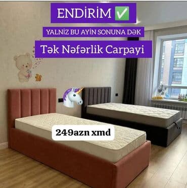 tek yataq qiymeti: Təknəfərlik çarpayı — 1