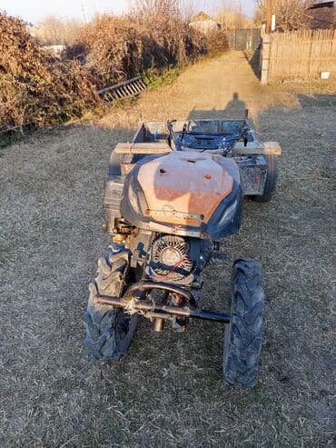 ot bağlayan satışı: Motoblok və qoşqu komplekti - Güclü benzin mühərriki (hava ilə — 2