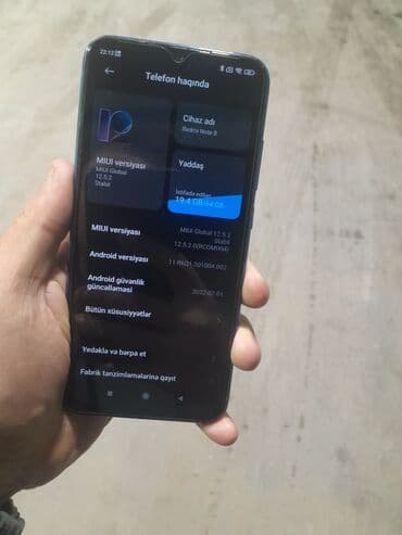 iphpne 13: Redmi Note 8, 64 GB, rəng - Mavi, Barmaq izi — 3