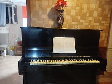 gitara akustik: Şaquli piano – klassik qara korpusda, 88 klavişli - Korpus: yüksək — 3
