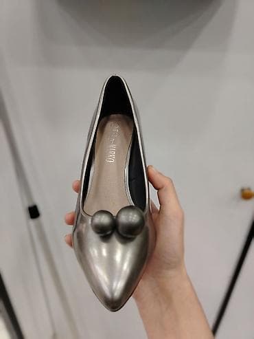 debli koftalar instagram: Qadın qönçəli tufli – metalik boz rəng - Brend: Fiko-Marko (daxili — 1