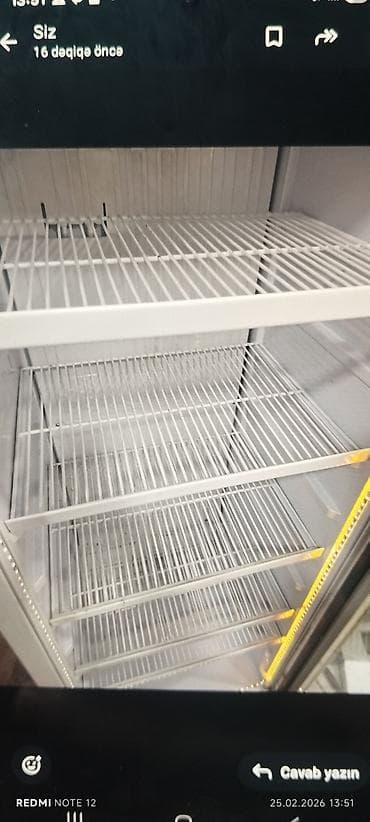 soyuducu 100: Vitrin tipli soyuducu şkaf - Önü şüşəli, tək qapılı vitrin soyuducu - — 3