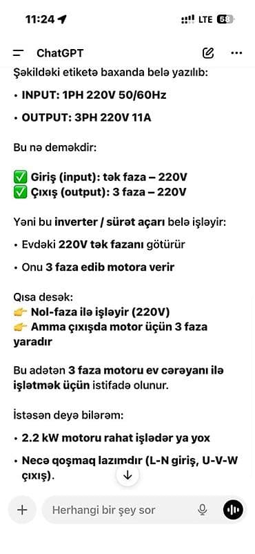 masin cuxolu: Inverter, 1500-3000 Vt, 12 - 220 volt — 4