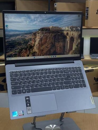 sd cart: Lenovo noutbuk - Ekran: 15.6" geniş ekran, dar çərçivə - Prosessor — 1