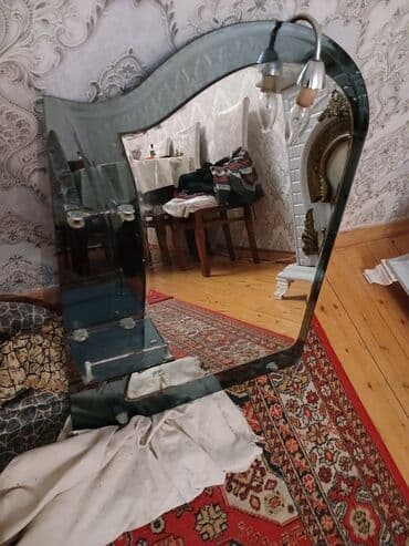 ev ucun guzgu: Güzgü Divar üçün, Kvadrat, Hamam üçün, Arxa işıqlı — 1