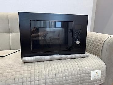 corek sobası: Mikrodalğalı soba Simfer, Quraşdırılan, Mikrodalğalar ilə, rəng - Qara, İşlənmiş — 1