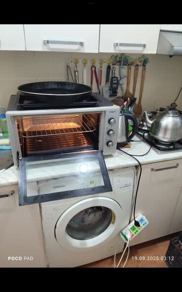 ozturkler soba: Duxovka Eurolux, Elektrik, rəng - Boz, Ayrıca dayanan — 21