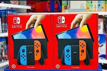 nintendo switch ucuz: Məhsul: Nintendo Switch – OLED model Xüsusiyyətlər: - 7 düymlük OLED — 1