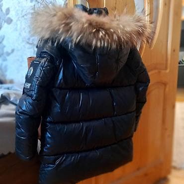 Детская одежда и обувь: Uşaq üçün qışlık şişmə kurtka - Rəng: qara, iç hissədə qalın — 3