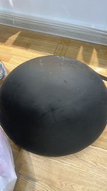 набор казанов викалина: Döküm poladdan geniş səthli “sac”/qazanucu – açıq havada və mətbəxdə — 1