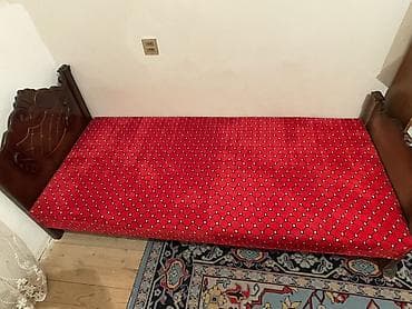 metbex olculeri: Təknəfərlik çarpayı, Matras ilə, Siyirməsiz — 2