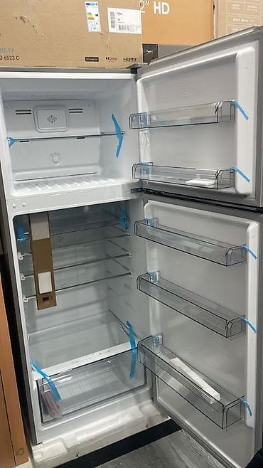 2 qapılı Hoffman Soyuducu Satılır, rəng - Gümüşü — 2