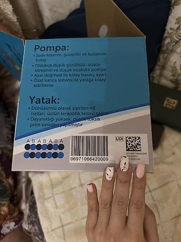 masaj kuşetka: FREELY Havalı Eskar Yatağı Sistemi (Anti-bedsore, Anti-decubitus) - — 4